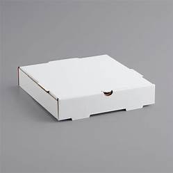 Plain Pizza Boxes (White)